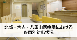 北部・宮古・八重山医療圏における 疾患別対応状況
